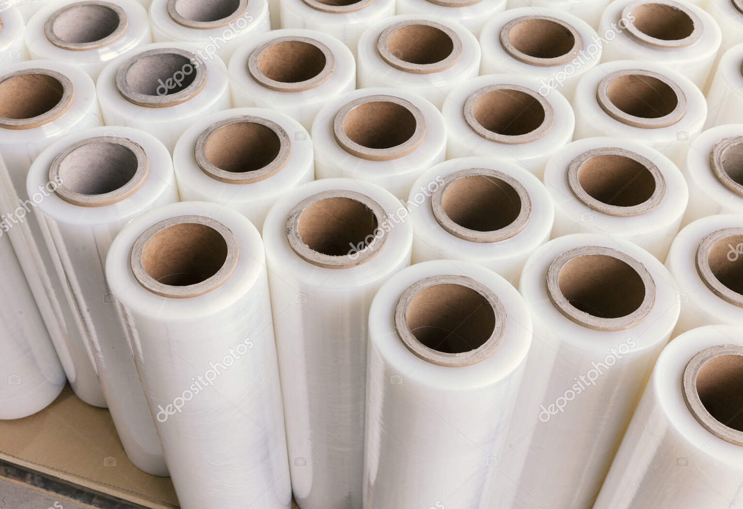 stretch foil for packing on palet